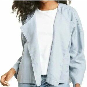 NWT $278 Boxy Heavyweight Organic Linen Dawn Jacket Size Large
